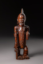 Stehende Figur "mukuya", D. R. Kongo, Bembe, Größe: H: 19 cm (H: 7.5 inch), ID: 3053340 - 2/7