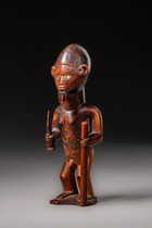 Kleine männliche Figur "mukuya", D. R. Kongo, Bembe, Größe: H: 12 cm (H: 4.7 inch), ID: 3053342 - 2/7