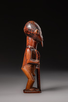 Kleine männliche Figur "mukuya", D. R. Kongo, Bembe, Größe: H: 12 cm (H: 4.7 inch), ID: 3053342 - 3/7