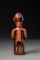 Kleine männliche Figur "mukuya", D. R. Kongo, Bembe, Größe: H: 12 cm (H: 4.7 inch), ID: 3053342 - 4/7