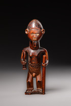 Kleine männliche Figur "mukuya", D. R. Kongo, Bembe, Größe: H: 12 cm (H: 4.7 inch), ID: 3053342 - 5/7