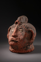 Tête, R. D. Congo, Kanyok, Taille: H: 17 cm (H: 6.7 inch), ID: 3053367 - 2/5