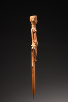 Peigne, R. D. Congo, Luba, Taille: H: 26 cm (H: 10.2 inch), ID: 3053356 - 3/4