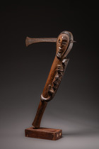 Axt, D. R. Kongo, Chokwe, Größe: L: 36,5 cm (L: 14.4 inch), ID: 3053357 - 2/4