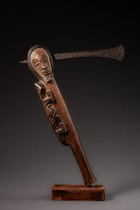 Axt, D. R. Kongo, Chokwe, Größe: L: 36,5 cm (L: 14.4 inch), ID: 3053357 - 3/4