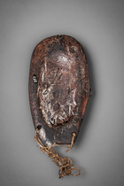 Miniaturmaske, D. R. Kongo, Lega, Größe: H: 12,5 cm (H: 4.9 inch), ID: 3053365 - 4/4