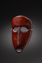 Miniaturmaske, D. R. Kongo, Shi, Größe: H: 13 cm (H: 5.1 inch), ID: 3053364 - 2/3