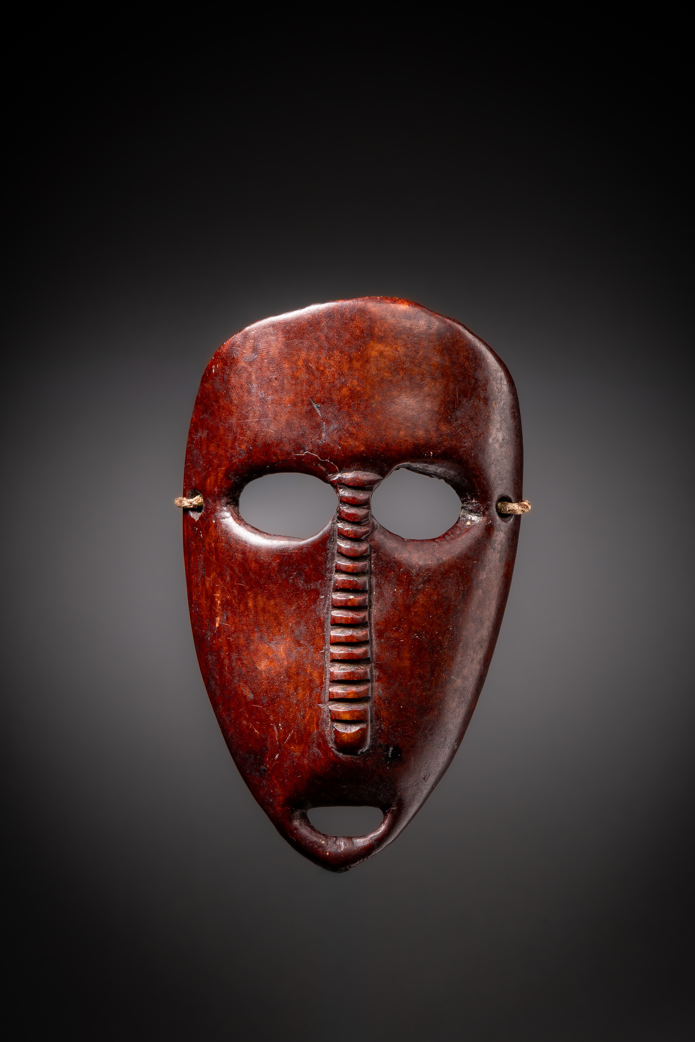 Miniaturmaske, D. R. Kongo, Shi, Größe: H: 13 cm (H: 5.1 inch), ID: 3053364