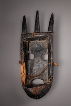 Masque "ntomo", Mali, Bamana, Taille: H: 31,5 cm (H: 12.4 inch), ID: 3053351 - 4/5