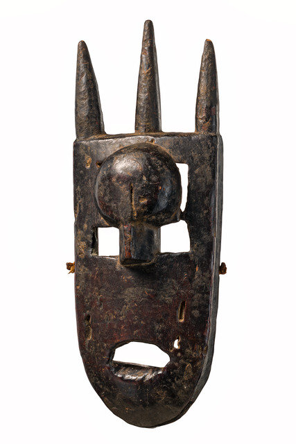 Maske "ntomo", Mali, Bamana, Größe: H: 31,5 cm (H: 12.4 inch), ID: 3053351