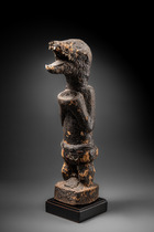 Zoomorphe Figur "m'Botoumbo", Côte d'Ivoire, Baule, Größe: H: 42 cm (H: 16.5 inch), ID: 3053417 - 2/5