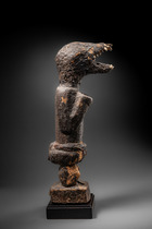 Zoomorphe Figur "m'Botoumbo", Côte d'Ivoire, Baule, Größe: H: 42 cm (H: 16.5 inch), ID: 3053417 - 3/5