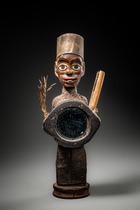 Magische Figur "nkisi nduda", D. R. Kongo, Bakongo, Größe: H: 21,5 cm (H: 8.5 inch), ID: 3053422 - 2/6