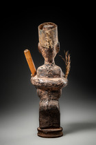 Magische Figur "nkisi nduda", D. R. Kongo, Bakongo, Größe: H: 21,5 cm (H: 8.5 inch), ID: 3053422 - 4/6