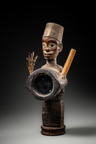 Magische Figur "nkisi nduda", D. R. Kongo, Bakongo, Größe: H: 21,5 cm (H: 8.5 inch), ID: 3053422 - 6/6