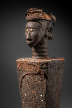 Figure à mi-corps "iran otibago", Guinée-Bissau, Bidjogo, Taille: H: 43 cm (H: 16.9 inch), ID: 3053420 - 2/5