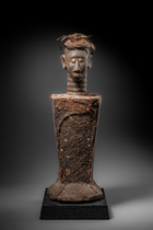 Halbfigur "iran otibago", Guinea Bissau, Bidjogo, Größe: H: 43 cm (H: 16.9 inch), ID: 3053420 - 5/5