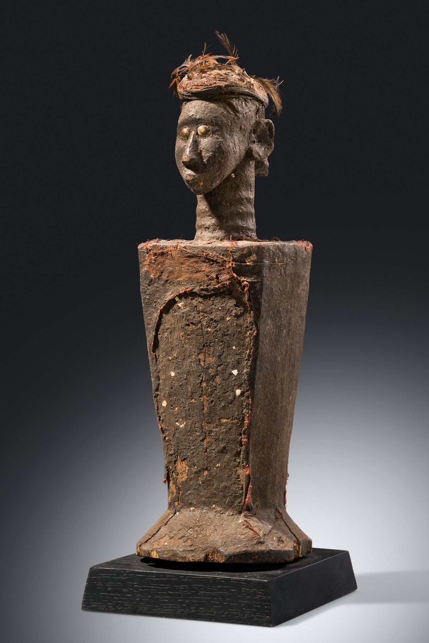 Halbfigur "iran otibago", Guinea Bissau, Bidjogo, Größe: H: 43 cm (H: 16.9 inch), ID: 3053420