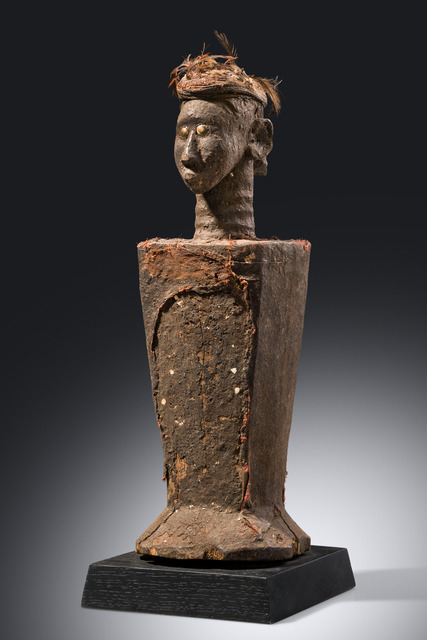 Figure à mi-corps "iran otibago", Guinée-Bissau, Bidjogo, Taille: H: 43 cm (H: 16.9 inch), ID: 3053420