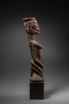 Kniende weibliche Figur, Mali, Dogon, Größe: H: 37,5 cm (H: 14.8 inch), ID: 3053483 - 3/6