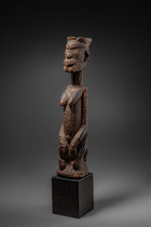 Kniende weibliche Figur, Mali, Dogon, Größe: H: 37,5 cm (H: 14.8 inch), ID: 3053483 - 6/6