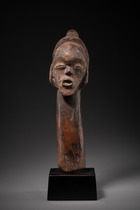 Sculpture de tête, Gabon, Tsogho, Taille: H: 42 cm (H: 16.5 inch), ID: 3053434 - 2/5