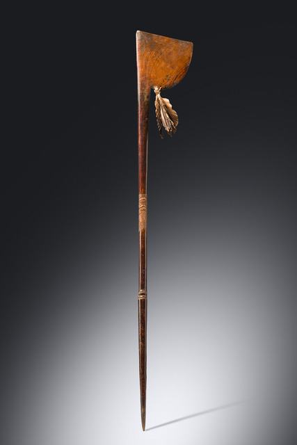 Longue massue "tewhatewha", Nouvelle-Zélande, Maori, Taille: L: 155 cm (L: 61.0 inch), ID: 3053488
