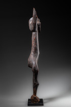 Stehende Figur mit erhobenen Armen, Mali, Bamana, Größe: H: 72,5 cm (H: 28.5 inch), ID: 3053527 - 3/5