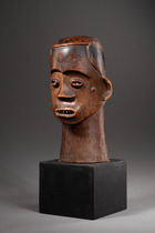 Anthropomorphic dance crest, Cameroon, Keaka, Size: H: 31 cm (H: 12.2 inch), ID: 3053473 - 5/5