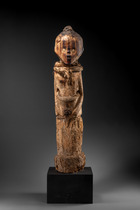 Große Fetischfigur "nkisi", D. R. Kongo, Songe, Größe: H: 83 cm (H: 32.7 inch), ID: 3053445 - 5/5