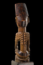 Dignitaire féminine, R. D. Congo, Yombe, Taille: H: 35 cm (H: 13.8 inch), ID: 3053419 - 6/6