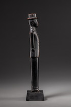 Figure d’un fonctionnaire colonial portugais, Afrique du Sud, Nguni / Tsonga, Taille: H: 25,5 cm (H: 10.0 inch), ID: 3053416 - 2/5
