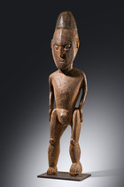 Stehende männliche Figur, Papua-Neuguinea - Sepik, Größe: H: 88 cm (H: 34.6 inch), ID: 3053486 - 2/5