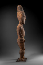Stehende männliche Figur, Papua-Neuguinea - Sepik, Größe: H: 88 cm (H: 34.6 inch), ID: 3053486 - 3/5