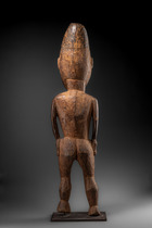 Stehende männliche Figur, Papua-Neuguinea - Sepik, Größe: H: 88 cm (H: 34.6 inch), ID: 3053486 - 4/5