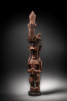 Ahnenfigur "adu zatua", Indonesien - Nias, Größe: H: 39,5 cm (H: 15.6 inch), ID: 3053449 - 4/4