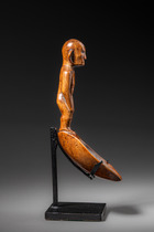 Figurally carved spoon, Philippines - Ifugao, Size: H: 14,5 cm (H: 5.7 inch), ID: 3053436 - 3/5