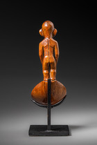 Figurally carved spoon, Philippines - Ifugao, Size: H: 14,5 cm (H: 5.7 inch), ID: 3053436 - 4/5