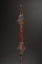 Doppelbecher "linnak", Taiwan, Paiwan, Größe: L: 60 cm, H: 5,5 cm (L: 23.6 inch, H: 2.2 inch), ID: 3053541 - 2/4