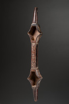 Doppelbecher "linnak", Taiwan, Paiwan, Größe: L: 60 cm, H: 5,5 cm (L: 23.6 inch, H: 2.2 inch), ID: 3053541 - 4/4