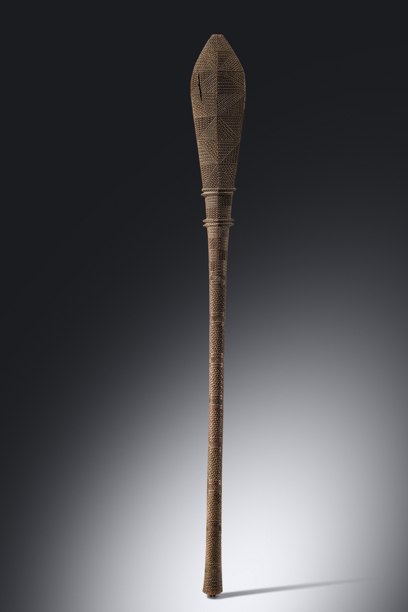 Paddelförmige Keule, Tonga, Größe: L: 127,5 cm (L: 50.2 inch), ID: 3053492