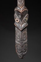 Langer Kampfstab oder Stechkeule "taiaha", Neuseeland, Maori, Größe: L: 178 cm (L: 70.1 inch), ID: 3053431 - 2/3