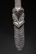 Langer Kampfstab oder Stechkeule "taiaha", Neuseeland, Maori, Größe: L: 178 cm (L: 70.1 inch), ID: 3053431 - 3/3
