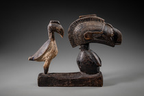 Rare zoomorphic cult object, Guinea, Baga, Size: H: 25,5 cm, B: 31 cm (H: 10.0 inch, B: 12.2 inch), ID: 3053659 - 2/6
