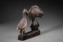 Rare zoomorphic cult object, Guinea, Baga, Size: H: 25,5 cm, B: 31 cm (H: 10.0 inch, B: 12.2 inch), ID: 3053659 - 3/6