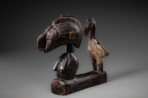 Rare zoomorphic cult object, Guinea, Baga, Size: H: 25,5 cm, B: 31 cm (H: 10.0 inch, B: 12.2 inch), ID: 3053659 - 4/6