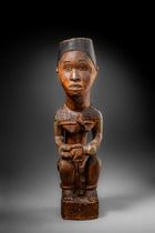 Maternité "phemba", av. 1920, R. D. Congo, Yombe, Taille: H: 50,5 cm (H: 19.9 inch), ID: 3053640 - 2/6