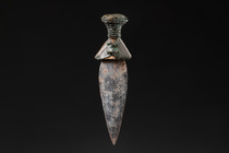 Dague avec fourreau, Namibie, Ovambo, Taille: H: 19 cm L: 12 cm (dagger) (H: 7.5 inch L: 4.7 inch (dagger)), ID: 3053544 - 5/5