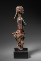 Weibliche Behälterfigur, Tansania, Luguru / Sagara, Größe: H: 26 cm (H: 10.2 inch), ID: 3053657 - 3/5