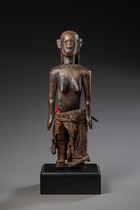 Weibliche Behälterfigur, Tansania, Luguru / Sagara, Größe: H: 26 cm (H: 10.2 inch), ID: 3053657 - 5/5